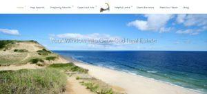 Cape Cod Real Estate website