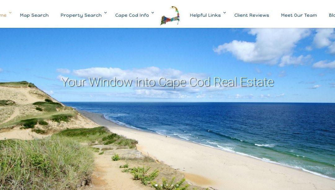 Redesigned Website for OnCapeRealEstate.com