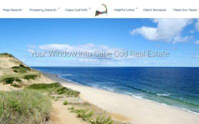 Redesigned Website for OnCapeRealEstate.com